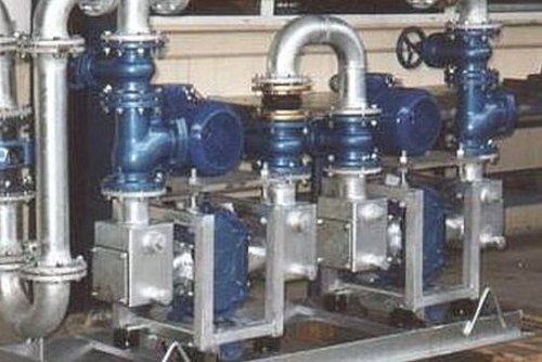 Afvoersysteem voor vacuümafvalwater in 1996