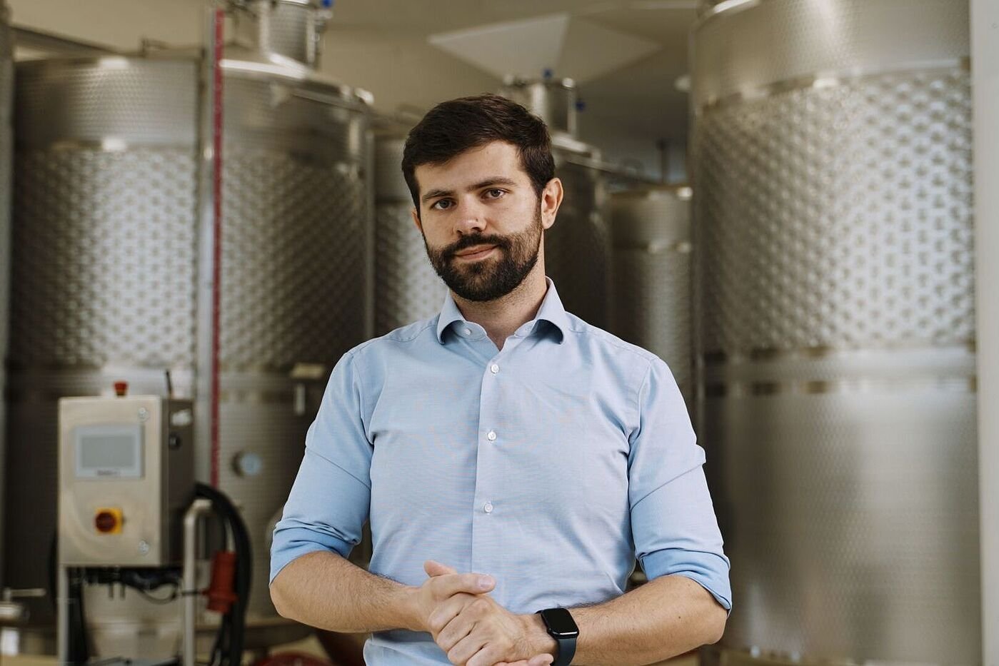 Marco Cescon, proprietário e produtor de vinho, Mani Sagge, San Pietro di Feletto, Treviso