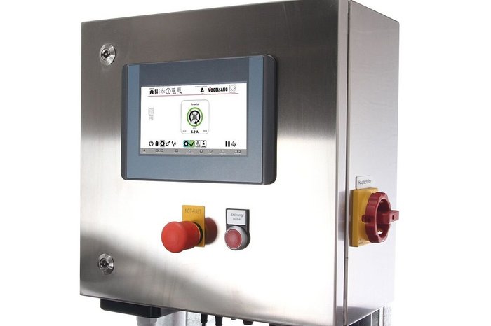 Control cabinet - one option of Vogelsang control technology