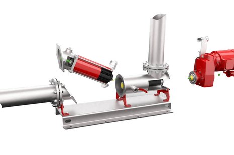 Quick maintenance concept of the CC series progressive cavity pumps