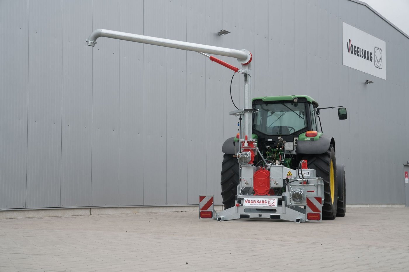 Liquid manure filling station by Vogelsang