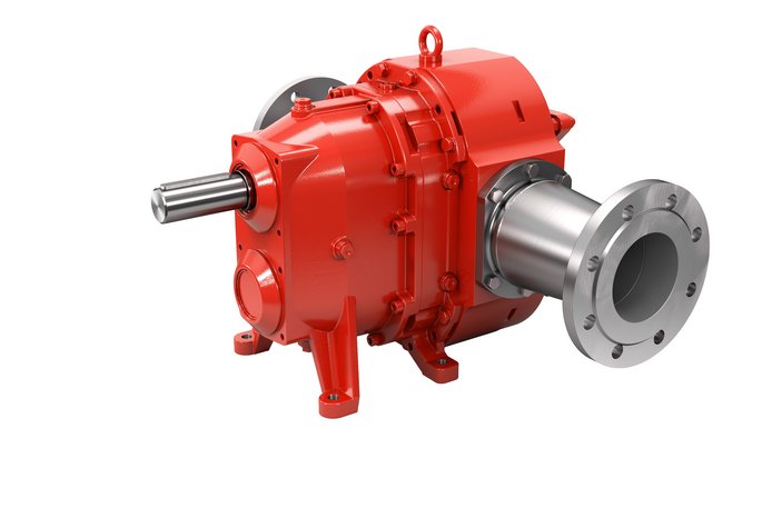 Rotary lobe pump of the VY series