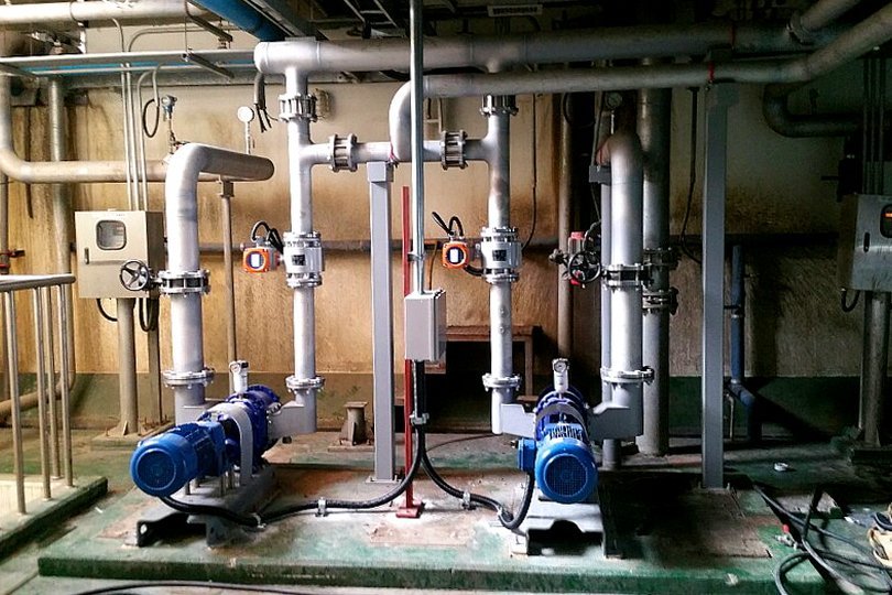 MBR filtration with rotary lobe pump: only one pump, less pipework and valves