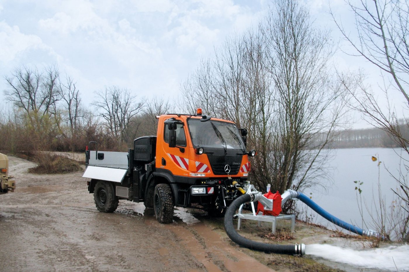 La série VX de Vogelsang utilisée comme pompe mobile