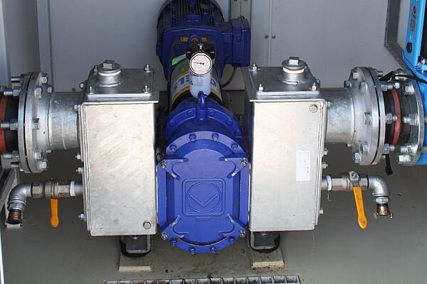 Vogelsang rotary lobe pumps with connector boxes