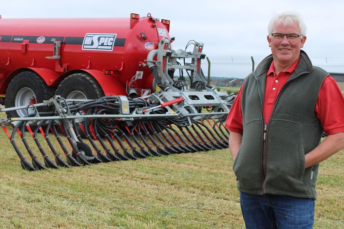 Smalmstown Farm beheerder Robin Fisher