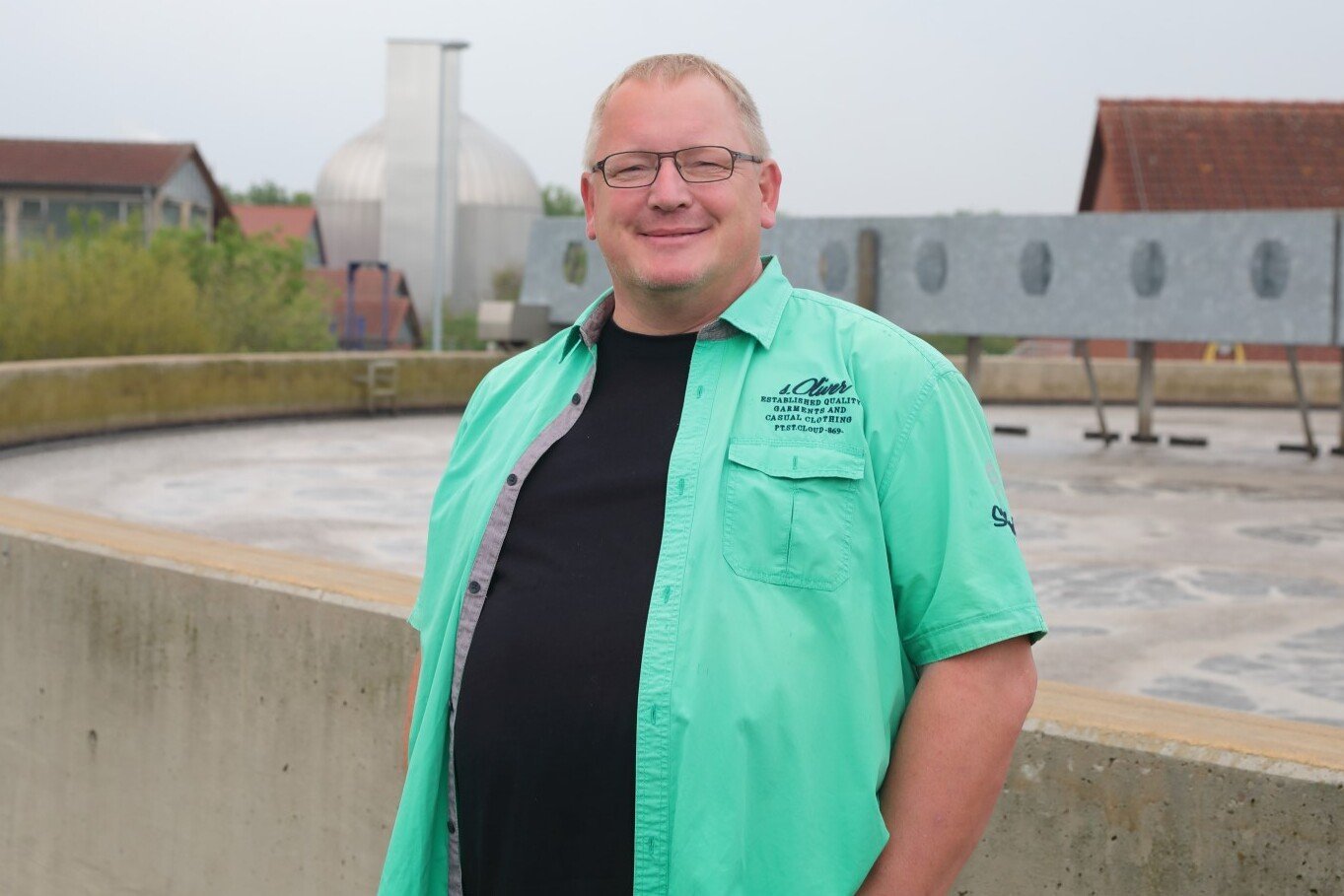 Matthias Schnieder, Wastewater Manager, Sewage treatment plant Wildeshausen, Germany