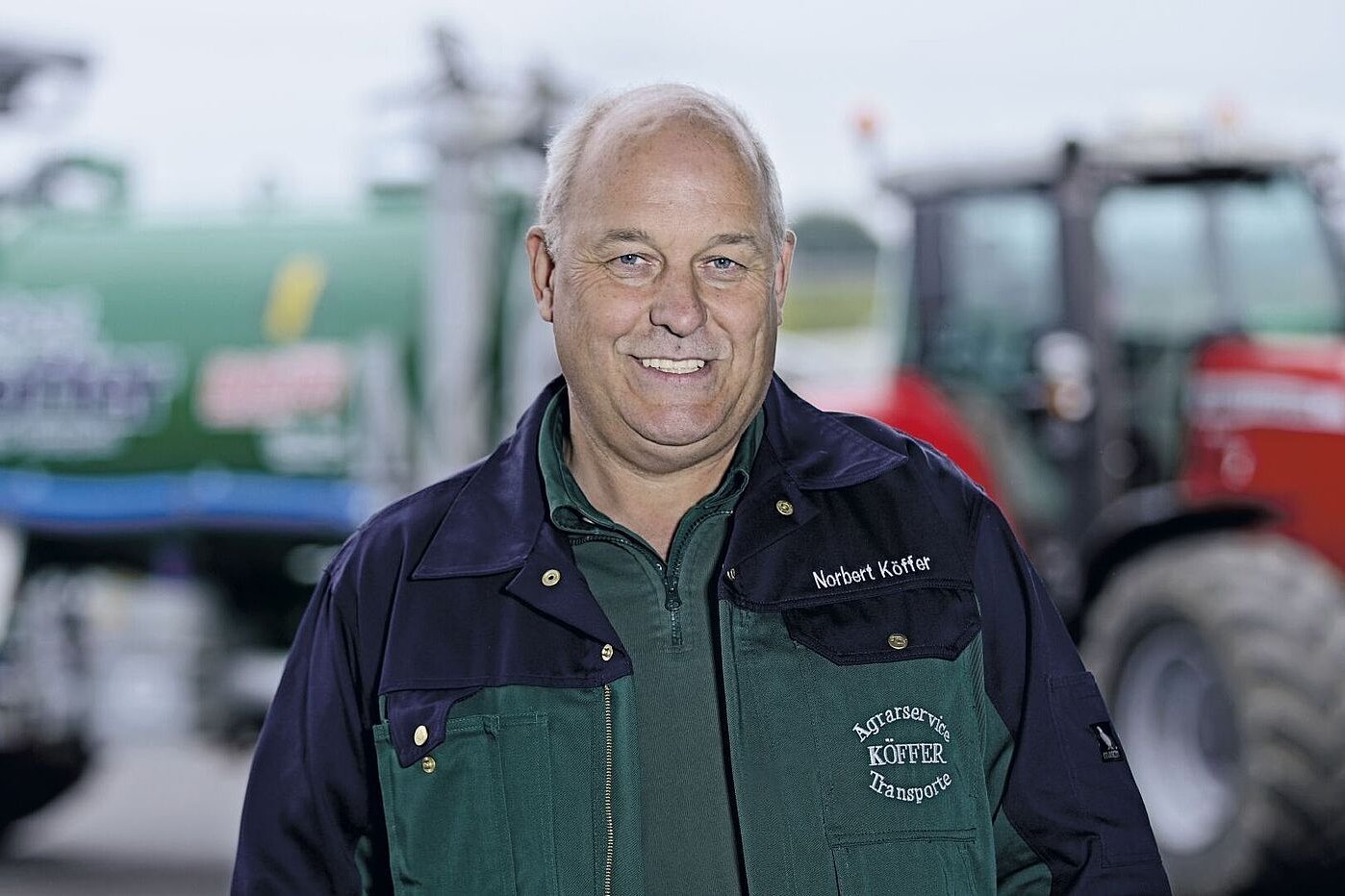 Norbert Köffer, chef d'entreprise, Norbert Köffer Agricultural-Service & Transport, Allemagne