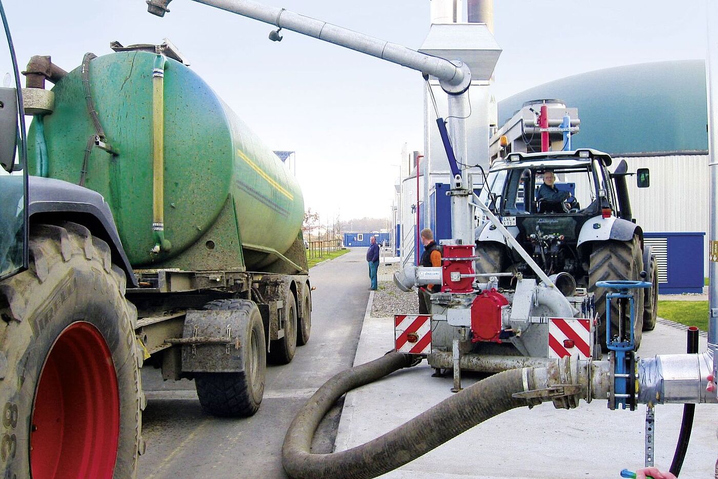 Tankfyldningsstation FillMaster til brug på landbrugsbedrifter