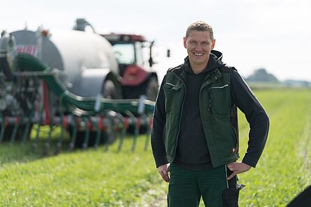 Jan Haase, Gerente operacional da fazenda Haase, Alemanha