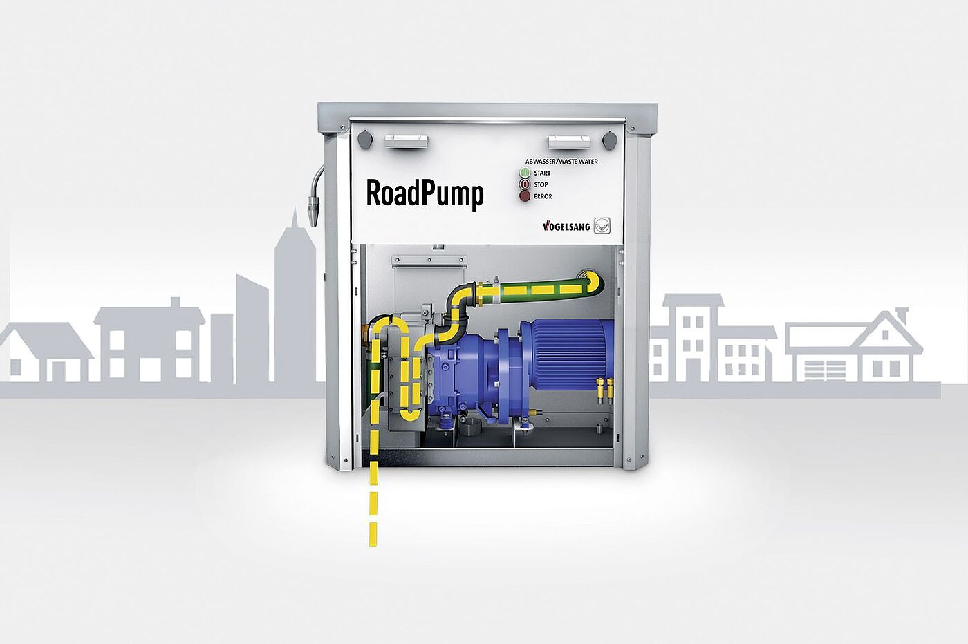 Systém RoadPump od společnosti Vogelsang: Systém pro zásobování sladkou vodou a likvidaci odpadní vody pro dálkové autobusy